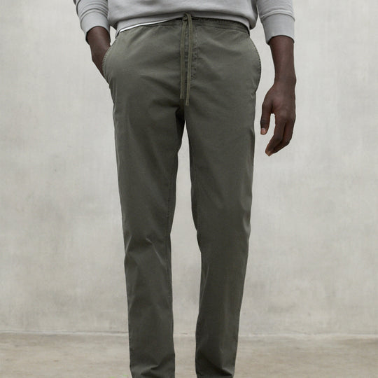 ECOALF DUSTY OLIVE ETHIC PANTS FOR MEN