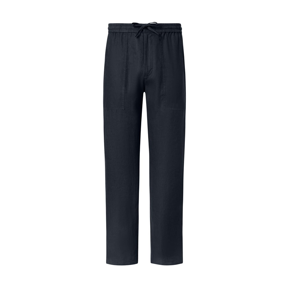 ECOALF DEEP NAVY ETHIC LINO PANTS FOR MEN
