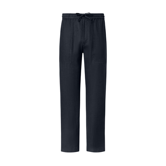 ECOALF DEEP NAVY ETHIC LINO PANTS FOR MEN