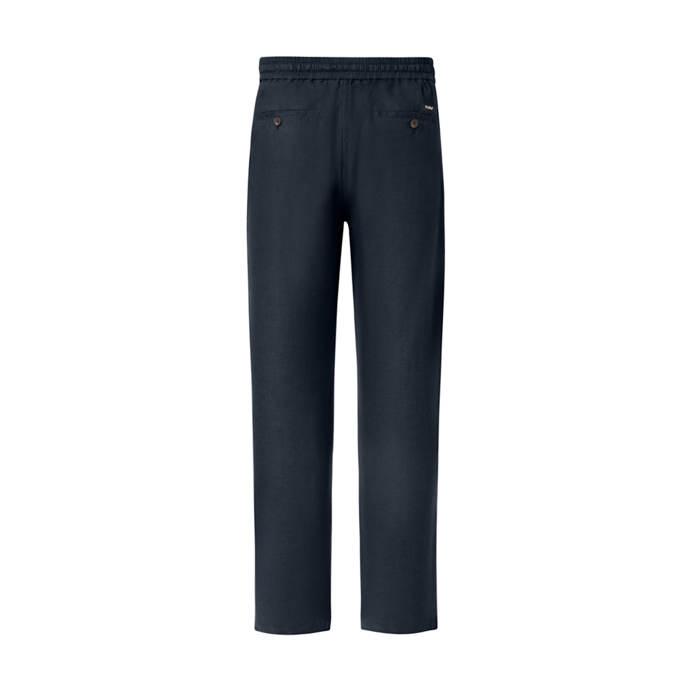 ECOALF DEEP NAVY ETHIC LINO PANTS FOR MEN