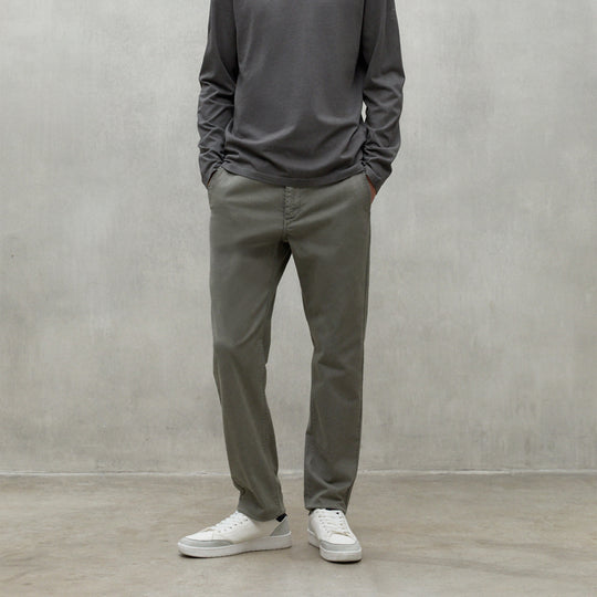 ECOALF OLIVE ETHIC TROUSERS FOR MEN