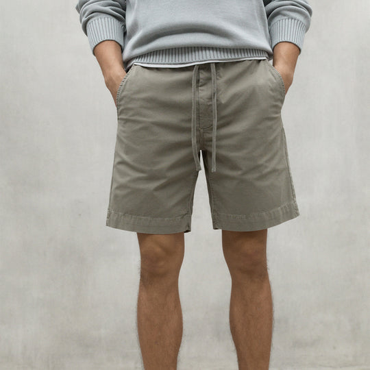 ECOALF TAUPE ETHIC SHORTS FOR MEN