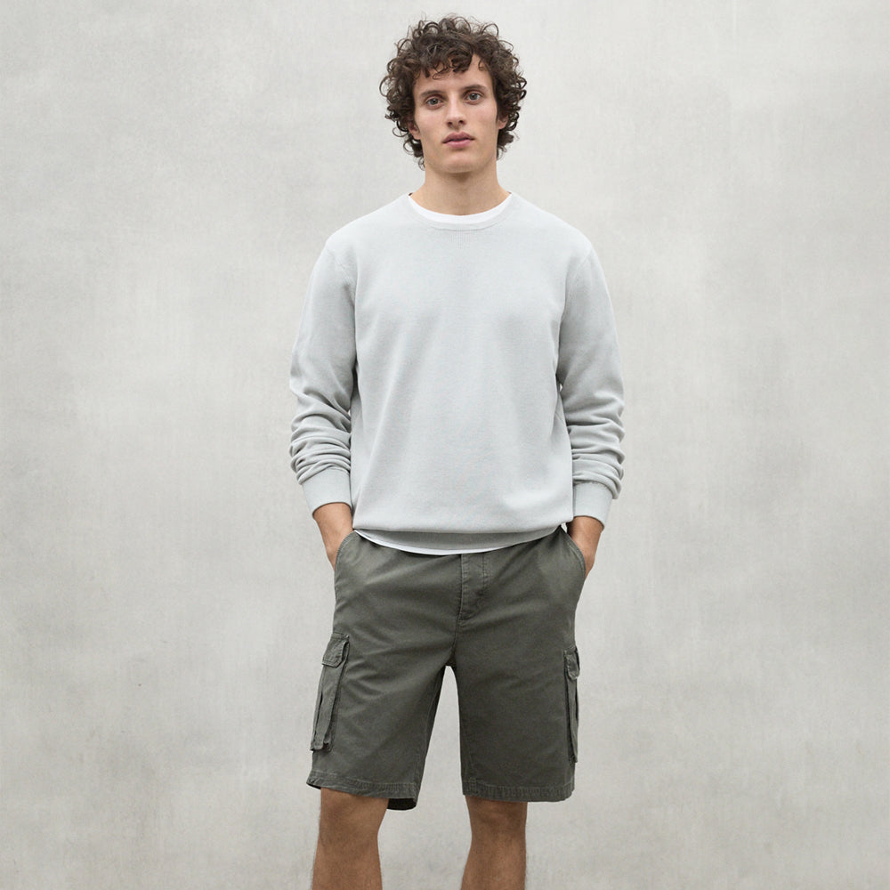 ECOALF DUSTY OLIVE ETHICARGO SHORTS FOR MEN