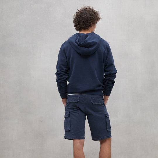 ECOALF DEEP NAVY ETHICARGO SHORTS FOR MEN