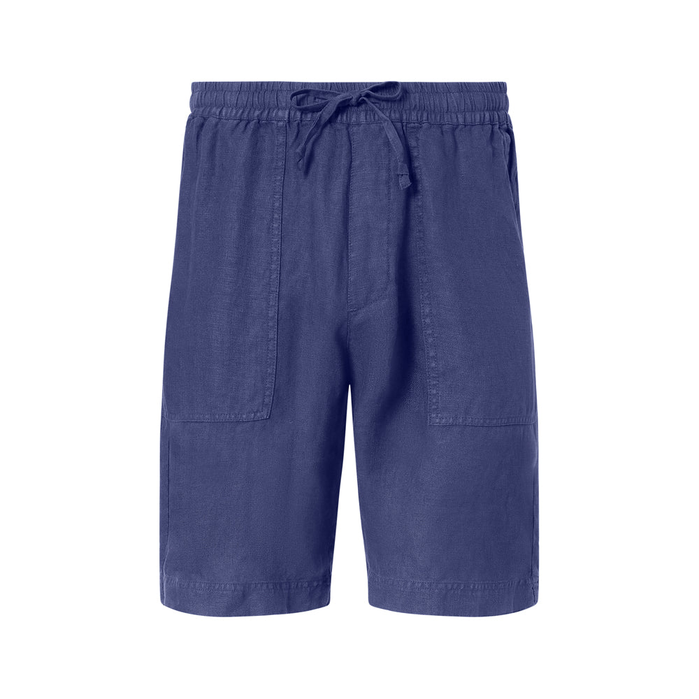 ECOALF INK BLUE MUSY SHORTS FOR MEN
