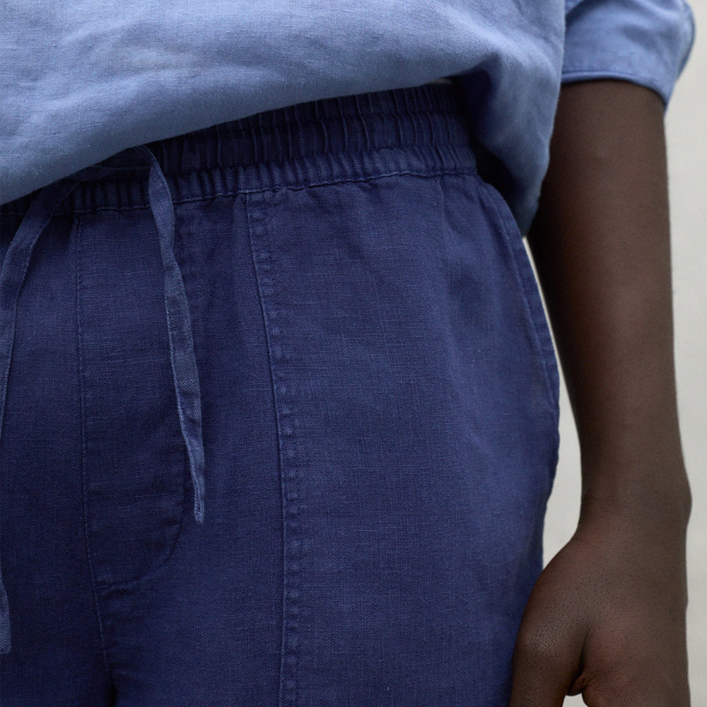 ECOALF INK BLUE MUSY SHORTS FOR MEN