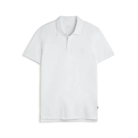 ECOALF WHITE TEDAN POLO FOR MEN
