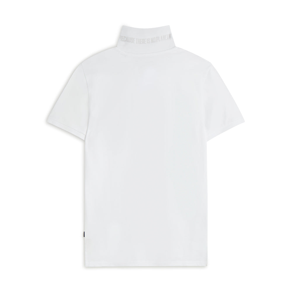 ECOALF WHITE TEDAN POLO FOR MEN