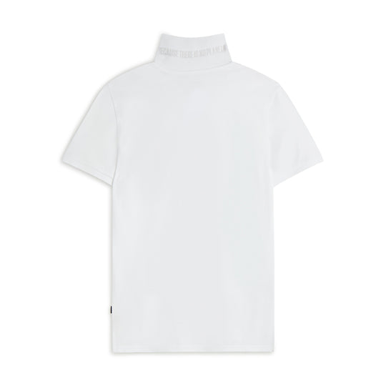 ECOALF WHITE TEDAN POLO FOR MEN