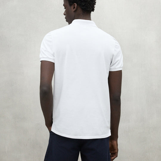 ECOALF WHITE TEDAN POLO FOR MEN
