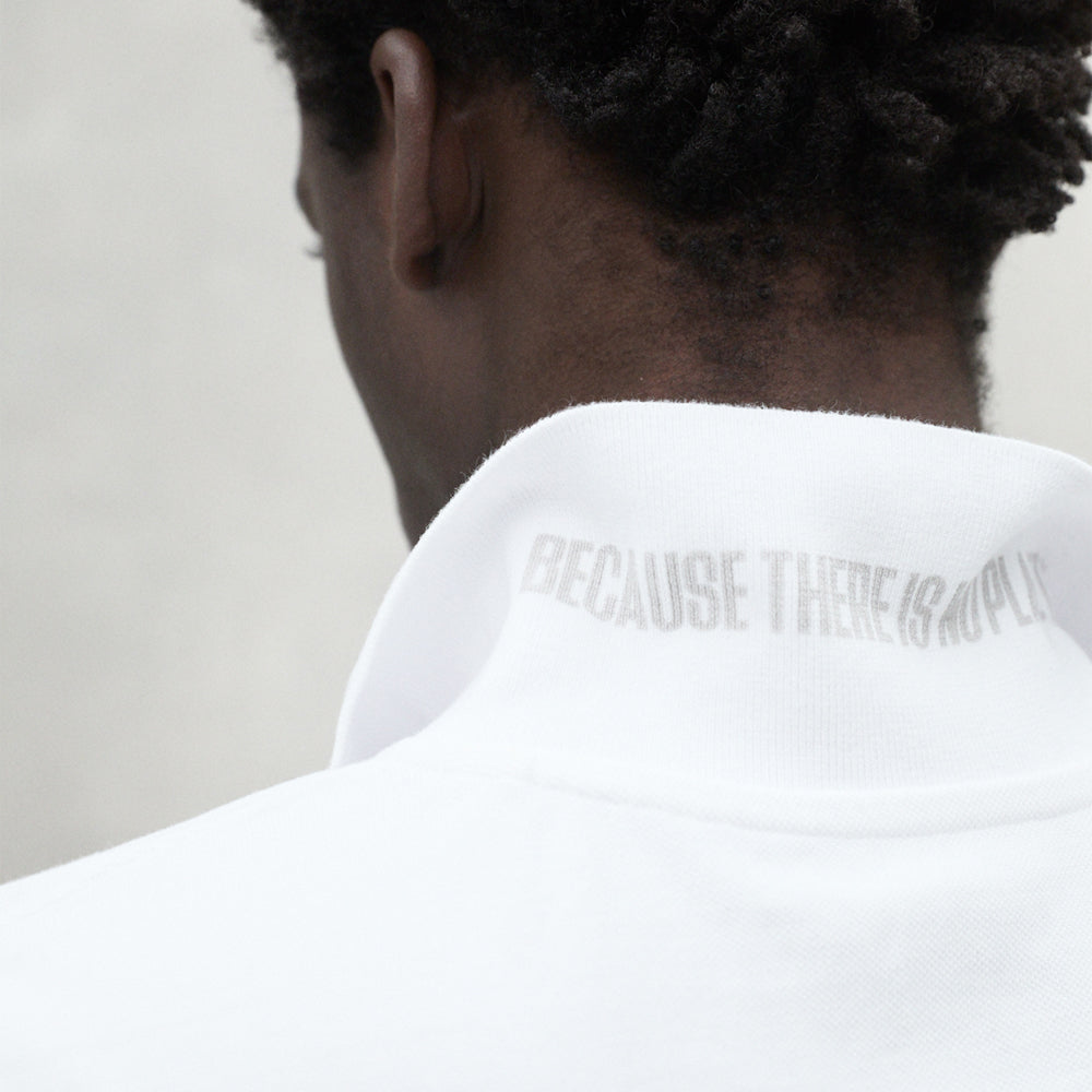 ECOALF WHITE TEDAN POLO FOR MEN