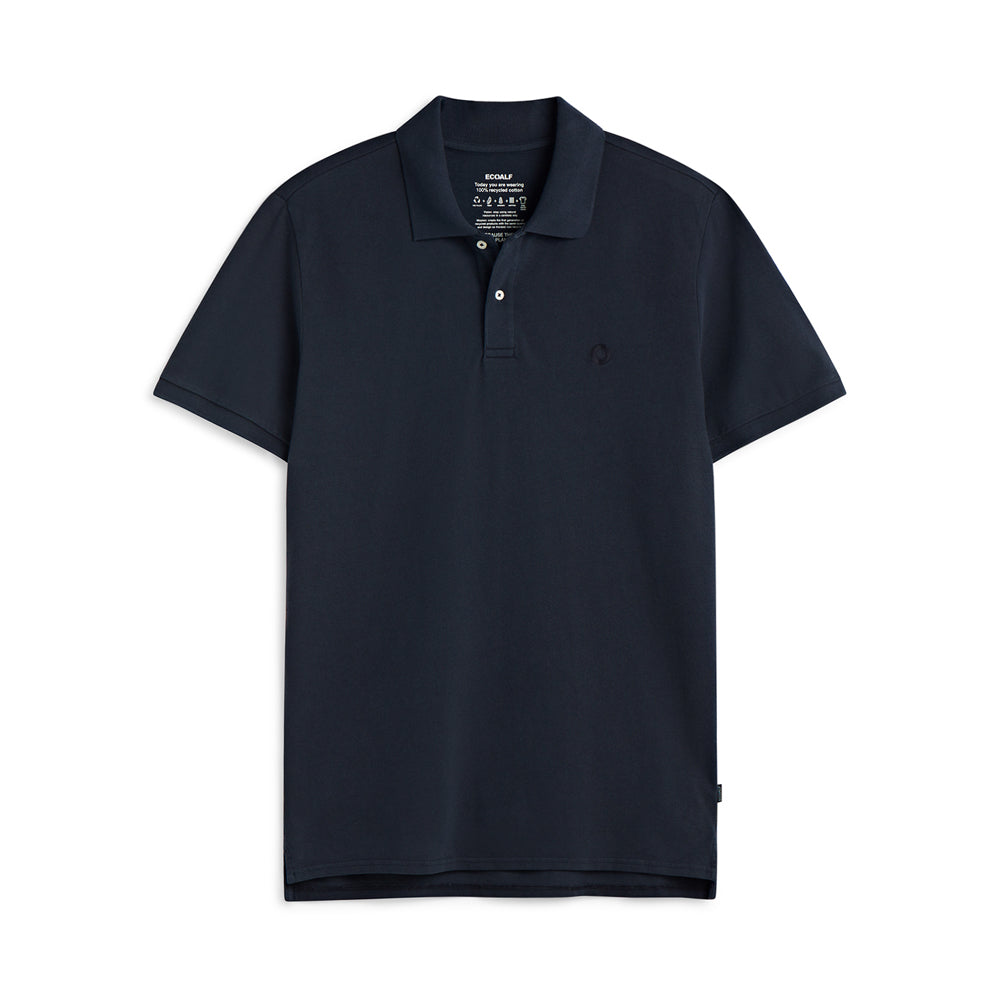 ECOALF DEEP NAVY TEDAN POLO FOR MEN