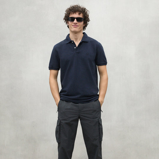 ECOALF DEEP NAVY TEDAN POLO FOR MEN