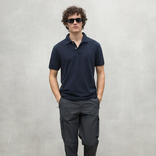 ECOALF DEEP NAVY TEDAN POLO FOR MEN