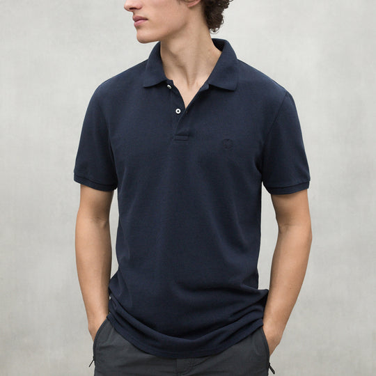 ECOALF DEEP NAVY TEDAN POLO FOR MEN