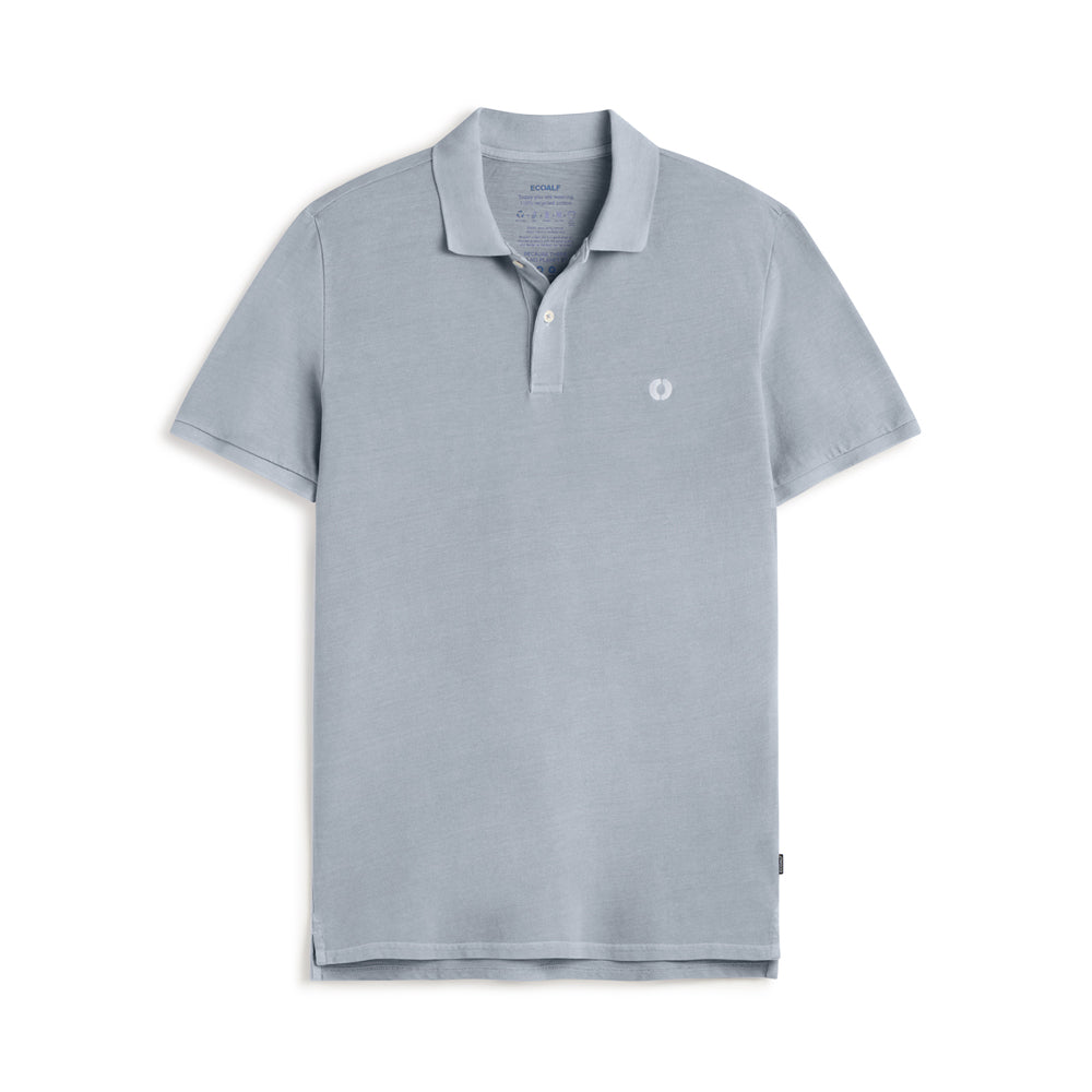 ECOALF DUSTY BLUE TEDAN POLO FOR MEN