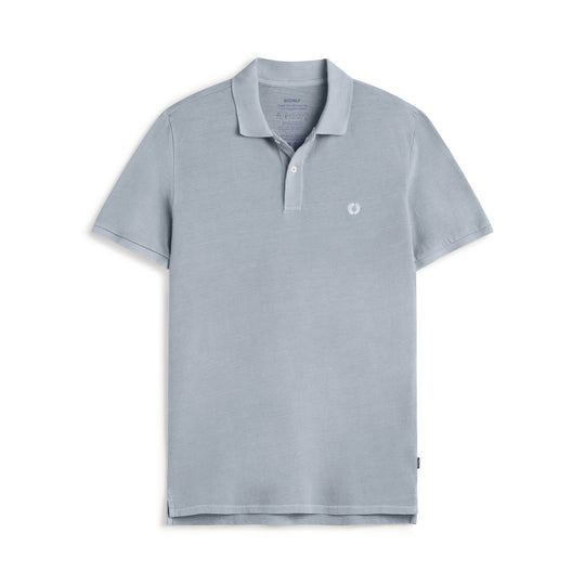 ECOALF DUSTY BLUE TEDAN POLO FOR MEN