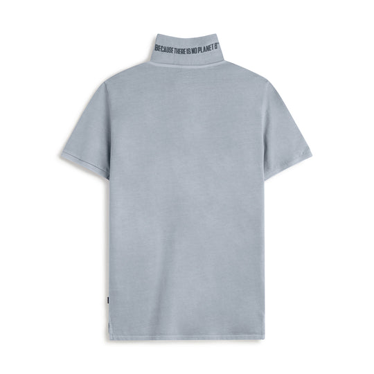 ECOALF DUSTY BLUE TEDAN POLO FOR MEN