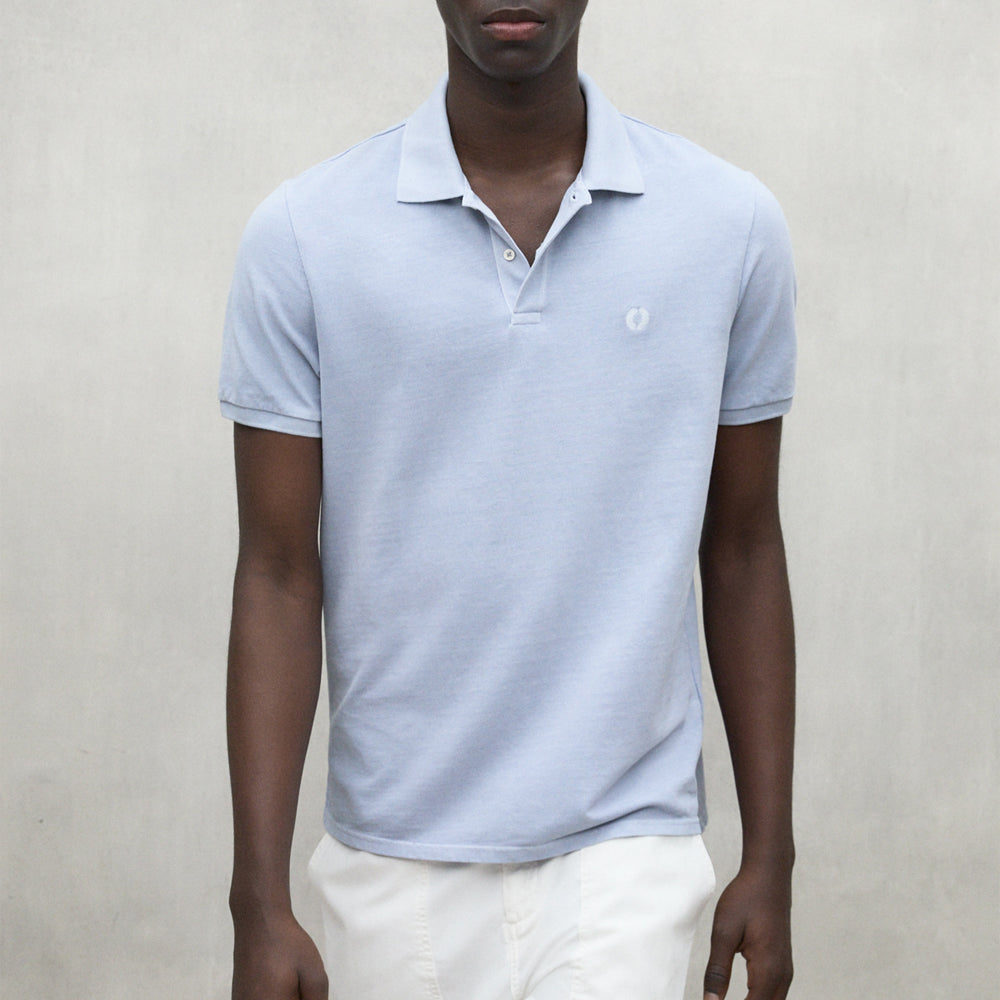 ECOALF DUSTY BLUE TEDAN POLO FOR MEN