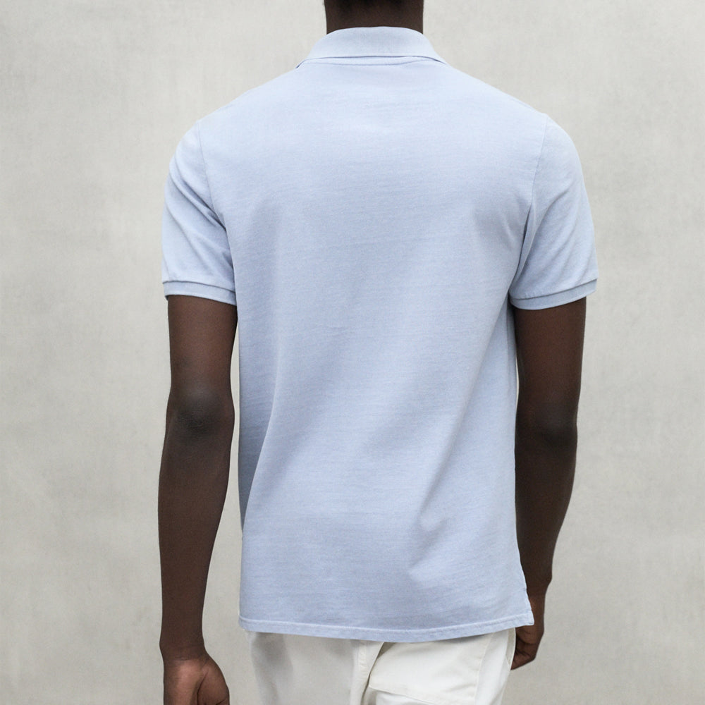 ECOALF DUSTY BLUE TEDAN POLO FOR MEN
