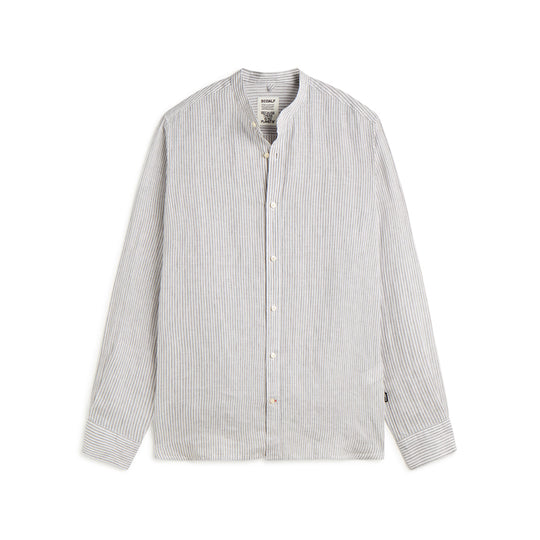 ECOALF WHITE/GREY DAVID SHIRT FOR MEN