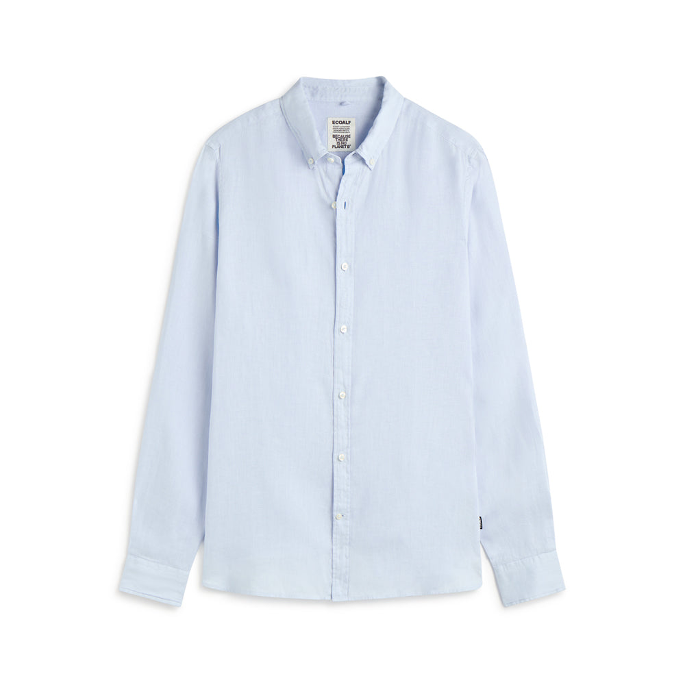 ECOALF SKY BLUE MALIBU SHIRT FOR MEN
