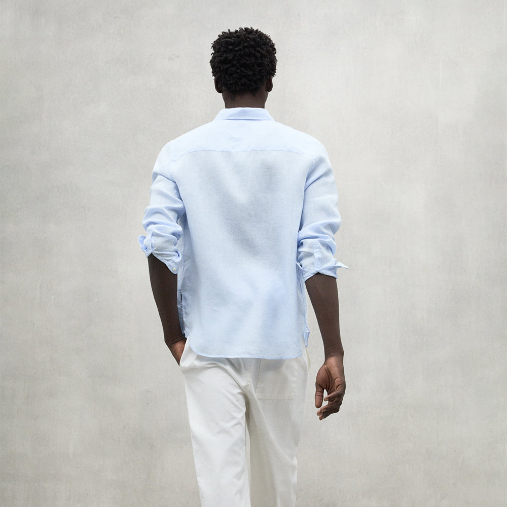 ECOALF SKY BLUE MALIBU SHIRT FOR MEN