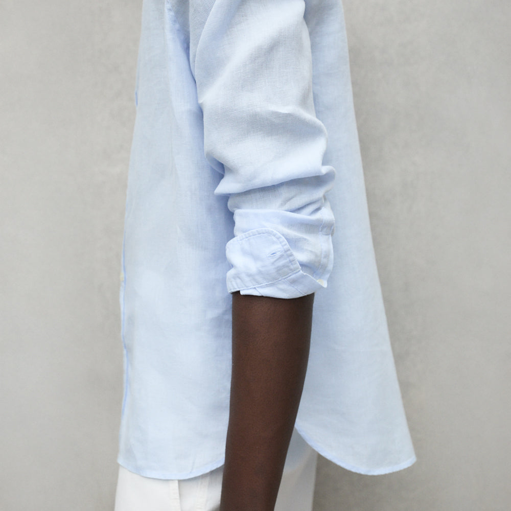 ECOALF SKY BLUE MALIBU SHIRT FOR MEN