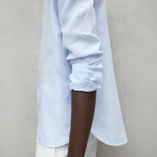 ECOALF SKY BLUE MALIBU SHIRT FOR MEN