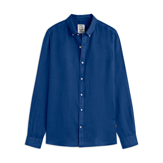 ECOALF INK BLUE MALIBU SHIRT FOR MEN