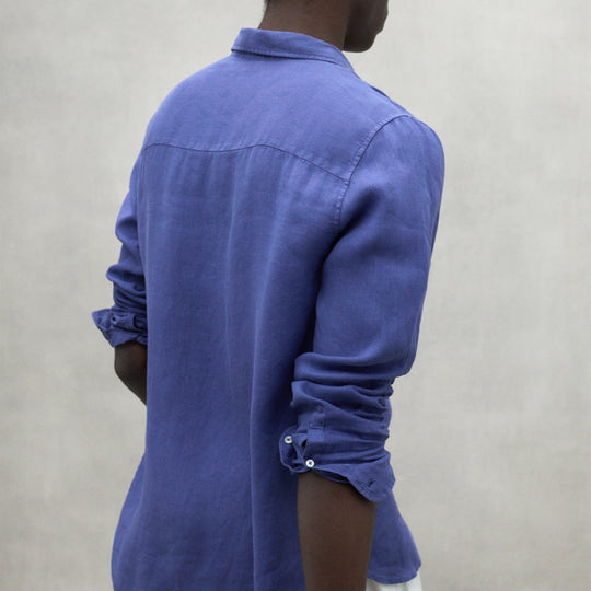 ECOALF INK BLUE MALIBU SHIRT FOR MEN