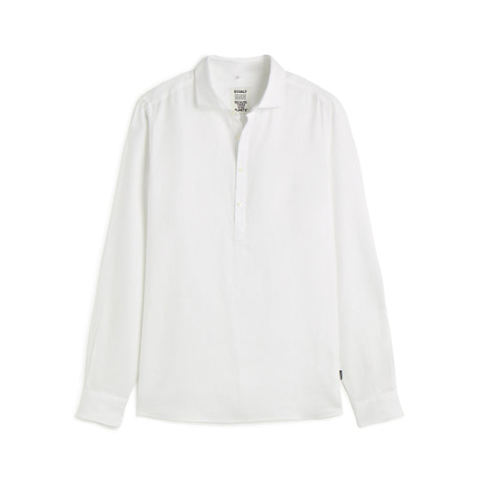 ECOALF WHITE POLINO SHIRT FOR MEN