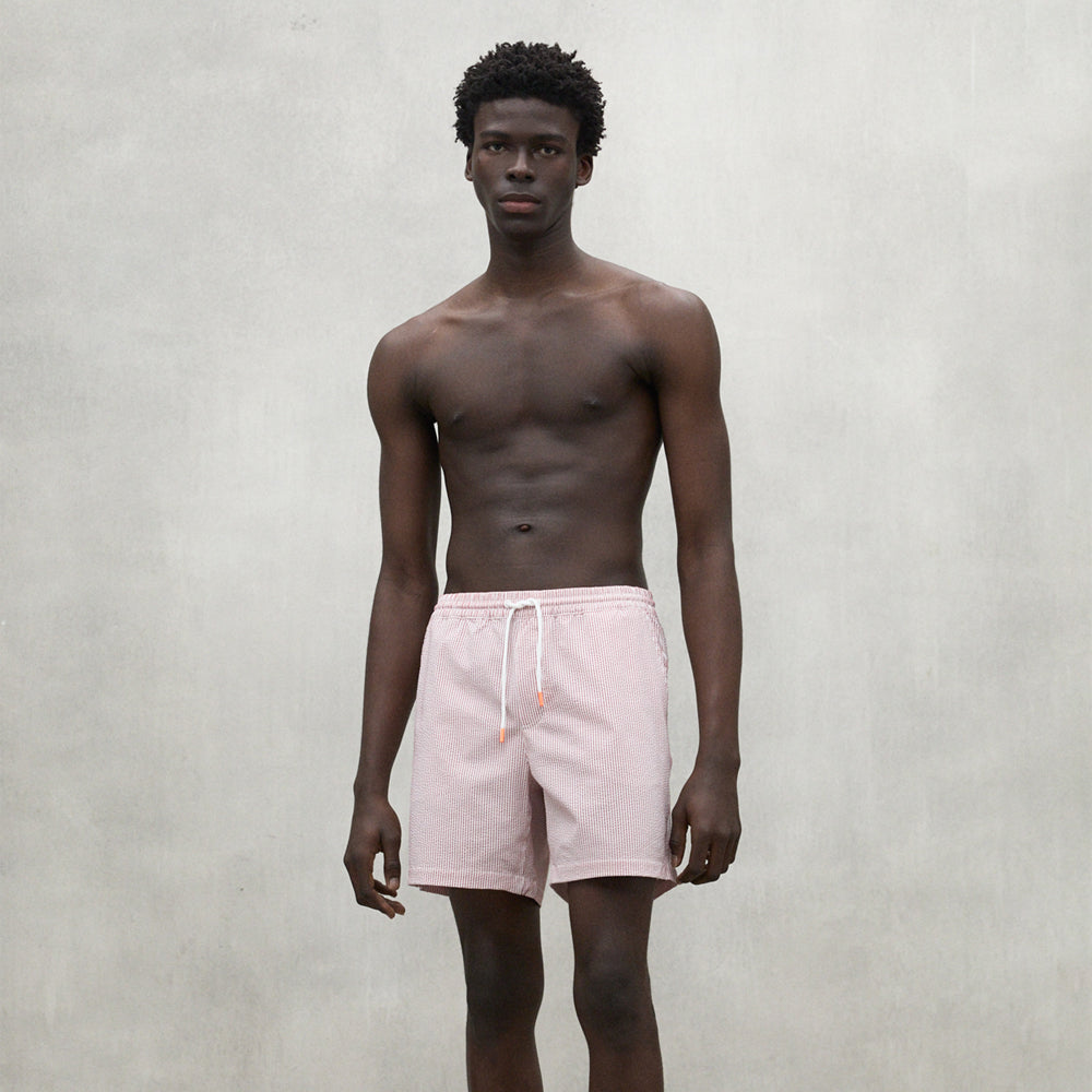 ECOALF TERRACOTTA STRIPES OYAMBRE SWIMSUIT FOR MEN