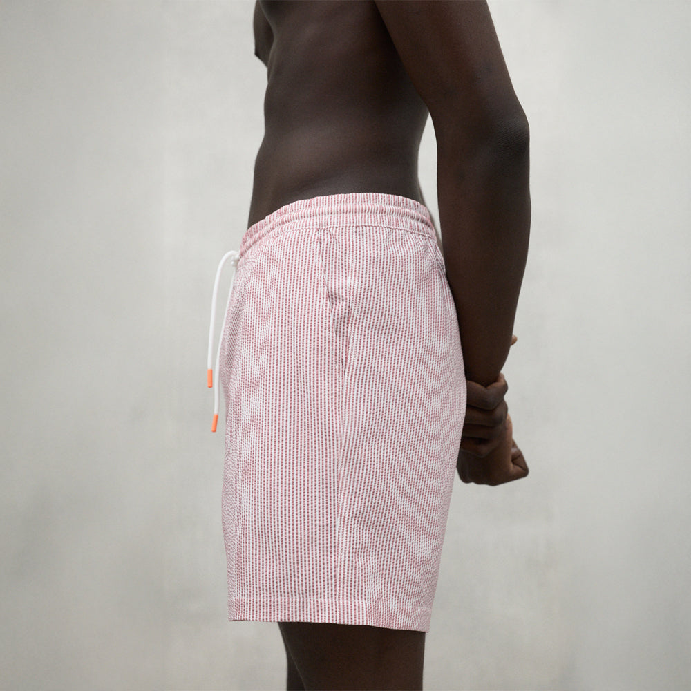 ECOALF TERRACOTTA STRIPES OYAMBRE SWIMSUIT FOR MEN