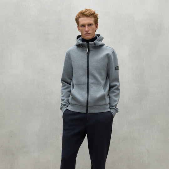 ECOALF GREY MELANGE AGADIR SWEATSHIRT FOR MEN