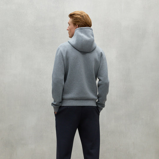 ECOALF GREY MELANGE AGADIR SWEATSHIRT FOR MEN