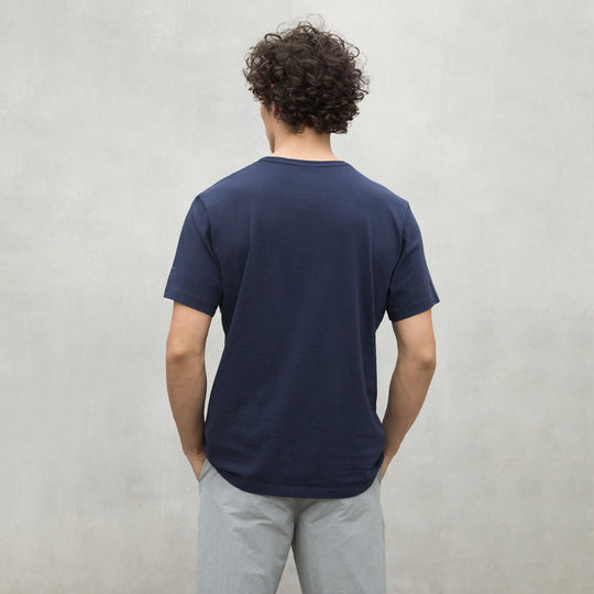ECOALF DEEP NAVY ALMERA T-SHIRT FOR MEN
