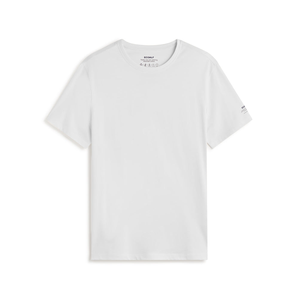 ECOALF WHITE CHESTER T-SHIRT FOR MEN - MYHOLDAL LEBANON
