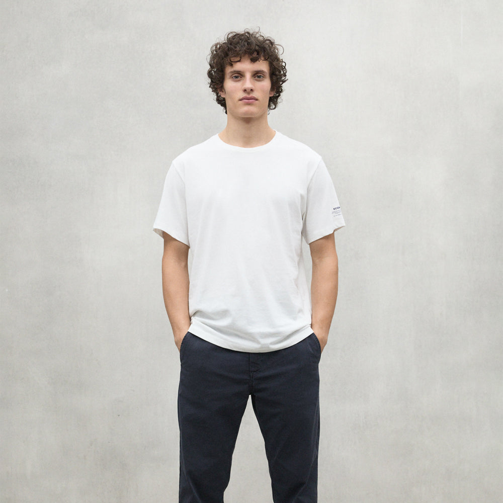 ECOALF WHITE CHESTER T-SHIRT FOR MEN - MYHOLDAL LEBANON