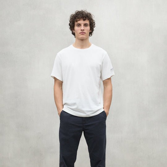 ECOALF WHITE CHESTER T-SHIRT FOR MEN - MYHOLDAL LEBANON