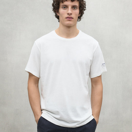 ECOALF WHITE CHESTER T-SHIRT FOR MEN - MYHOLDAL LEBANON