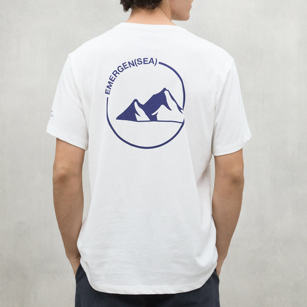 ECOALF WHITE CHESTER T-SHIRT FOR MEN - MYHOLDAL LEBANON