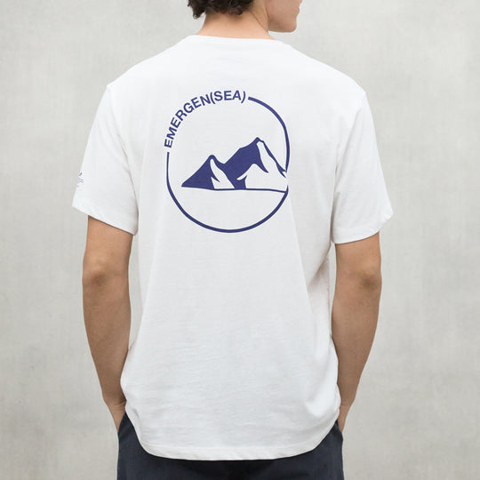 ECOALF WHITE CHESTER T-SHIRT FOR MEN - MYHOLDAL LEBANON