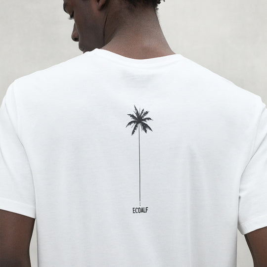 ECOALF WHITE LIMBE T-SHIRT FOR MEN