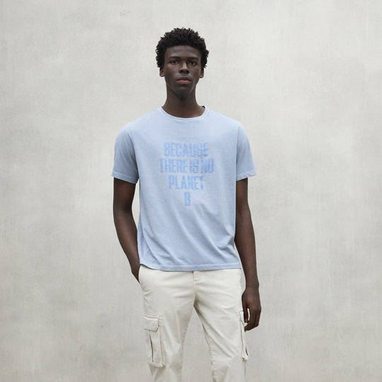 ECOALF DUSTY BLUE MIN T-SHIRT FOR MEN