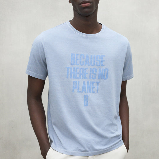 ECOALF DUSTY BLUE MIN T-SHIRT FOR MEN