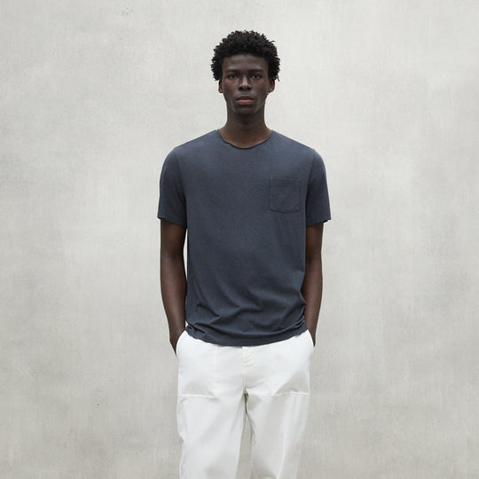 ECOALF DARK INDIGO NAJAC T-SHIRT FOR MEN