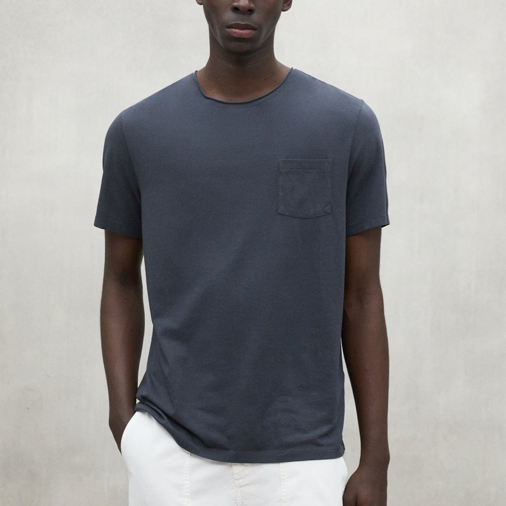 ECOALF DARK INDIGO NAJAC T-SHIRT FOR MEN