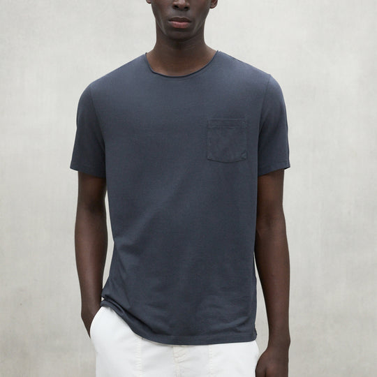 ECOALF DARK INDIGO NAJAC T-SHIRT FOR MEN