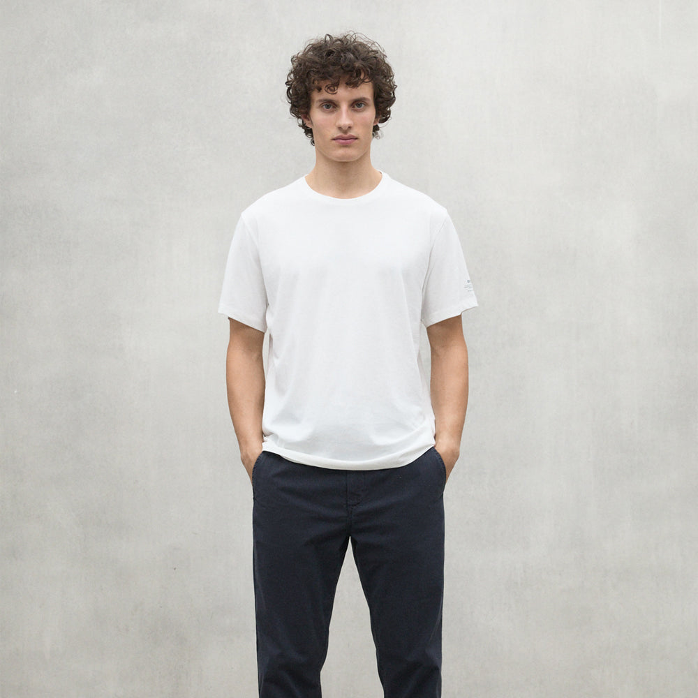 ECOALF WHITE SUSTANO T-SHIRT FOR MEN